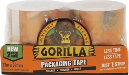 Picture of Gorilla Sports Packaging Tape Tough & Wide 72mmx27m