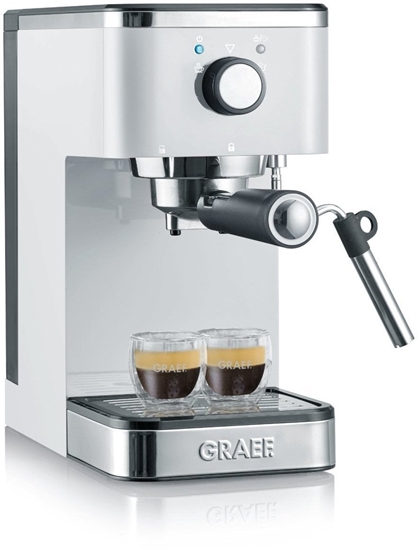 Picture of Graef ES 401, Espresso machine, 1.25 L, Ground coffee, 1400 W, Grey