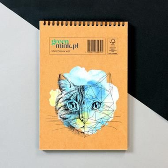 Изображение Greenmink Szkicownik 17x25cm 96k biay