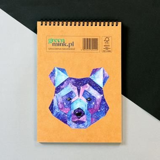 Picture of Greenmink Szkicownik 17x25cm 96k biay