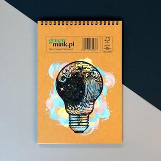 Picture of Greenmink Szkicownik 17x25cm 96k biay