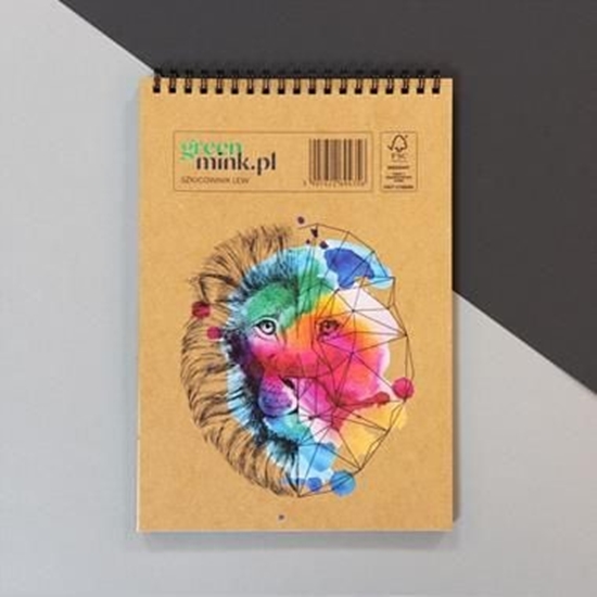 Picture of Greenmink Szkicownik 17x25cm 96k biay