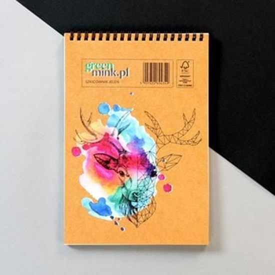 Picture of Greenmink Szkicownik 17x25cm 96k biay