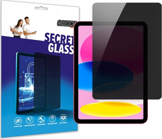 Изображение GrizzGlass Szko prywatyzujce GrizzGlass SecretGlass do Apple iPad (10. generacji)