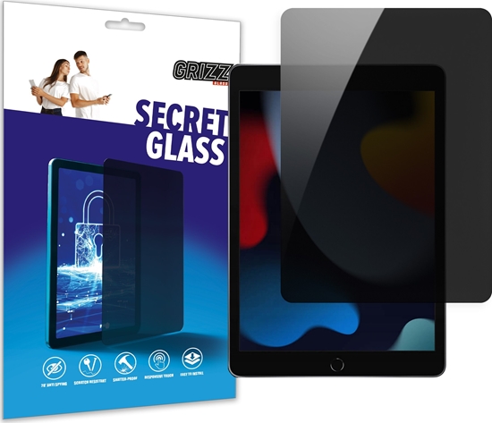 Изображение GrizzGlass Szko prywatyzujce GrizzGlass SecretGlass do Apple iPad 10,2 cali (7., 8., 9. generacji)