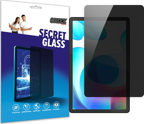 Изображение GrizzGlass Szko prywatyzujce GrizzGlass SecretGlass do Realme Pad 10.4 WiFi