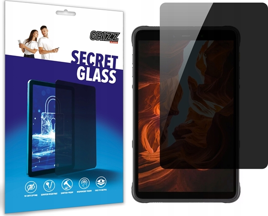 Picture of GrizzGlass Szko prywatyzujce GrizzGlass SecretGlass do Ulefone Armor Pad Pro