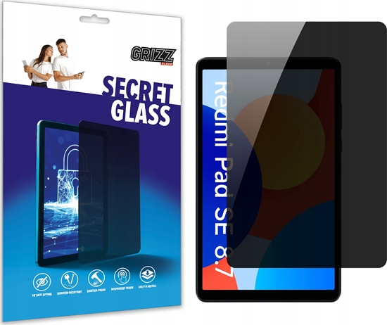Изображение GrizzGlass Szko prywatyzujce GrizzGlass SecretGlass do Xiaomi Redmi Pad SE 8.7