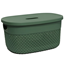 Attēls no Grozs ar vāku Deny 23x17x12cm, zaļš