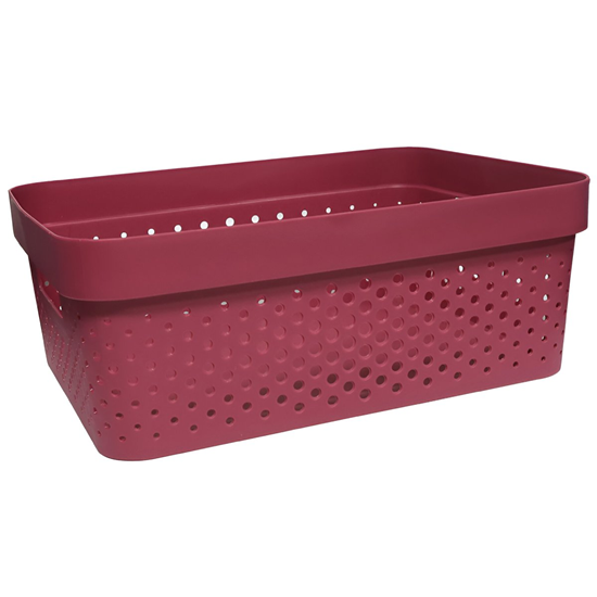 Picture of Grozs Deny 35x26x13cm, sarkans