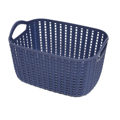 Attēls no Grozs plastmasas augsts 24x16x13cm Ruuby, t.zils