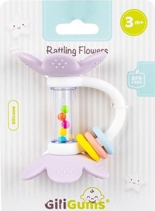 Picture of Gili Gums Grzechoczce Kwiatki fioletowy