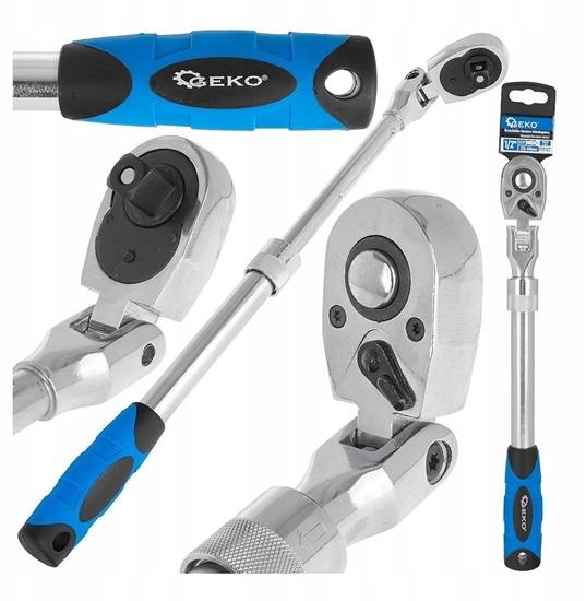 Изображение Grzechotka amana teleskopowa 1/2" 370-510mm 72T CrV (20)