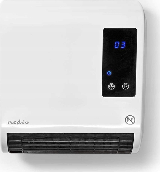 Picture of Grzejnik Nedis Nedis HTBA20WT grzejnik Wewntrzna Biay 2000 W Wentylator elektryczny ogrzewacza pomieszcze