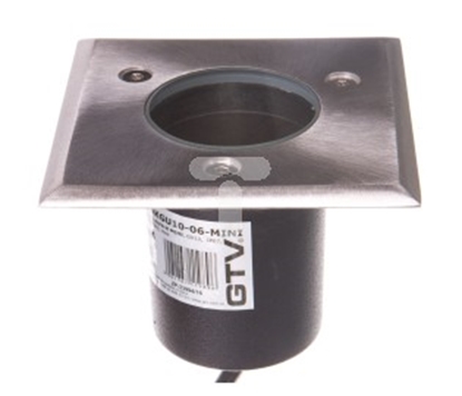 Picture of GTV Oprawa najazdowa ALFA-K-mini GU10 IP67 220-240V AC inox ON-ALFAKGU10-06-MINI