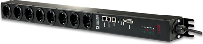 Picture of Gude 8316-1 EPC 8xSchutzkontakt switched PDU mit Energiemessung pro Lastausgang