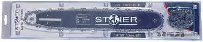 Attēls no GUIDE BAR+2xCHAIN   14" 3/8 50 links FOR STIHL /STONER