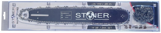 Picture of GUIDE BAR+2xCHAIN   14" 3/8 50 links FOR STIHL /STONER