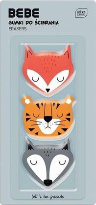 Picture of Gumka do mazania BB Friends Boys 3szt