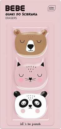 Picture of Gumka do mazania BB Friends Girls 3szt