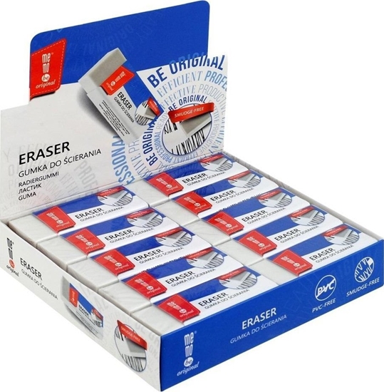 Picture of Gumka do mazania biurowa biaa (20szt) MemoBe