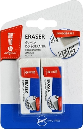 Picture of Gumka do mazania biurowa biaa 2szt MemoBe