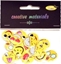Изображение Guziki ozdobne Emoji 20mm 15szt
