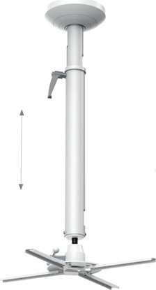 Attēls no Hagor HAGOR Beamfix II 670 - 900 mm, ceiling mount (white)