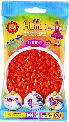 Picture of Hama Beads Hama midi perler 1000stk orange
