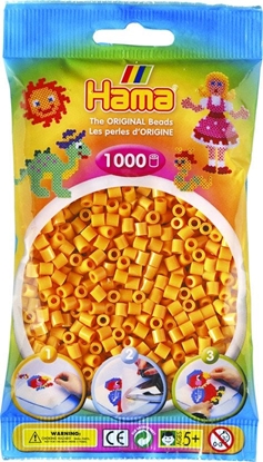 Picture of Hama Beads Hama midi perler 1000stk Peter Plys gul