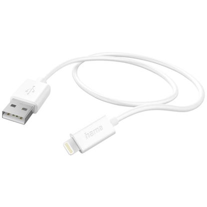 Изображение Hama Charging Cable USB-A to Lightning 1m White