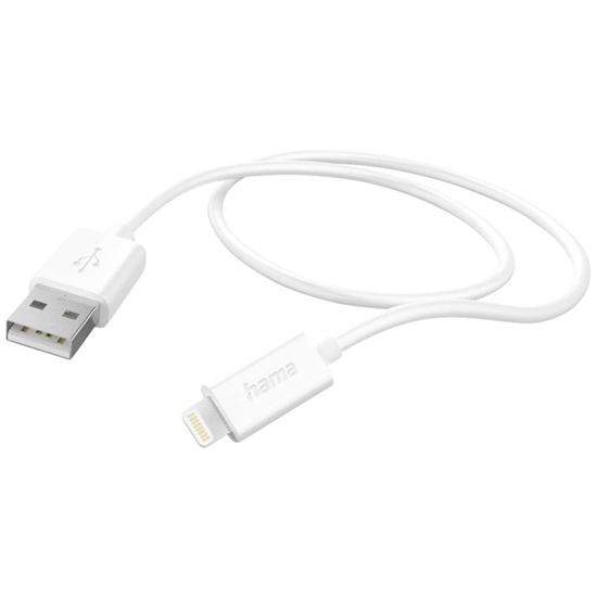Picture of Hama Charging Cable USB-A to Lightning 1m White