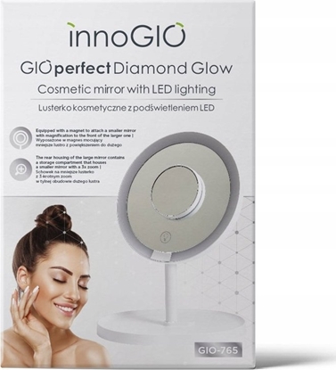 Изображение Hama INNOGIO GIOPERFECT DIAMOND GLOW LUSTERKO KOSMETYCZNE Z PODWIETLENIEM LED