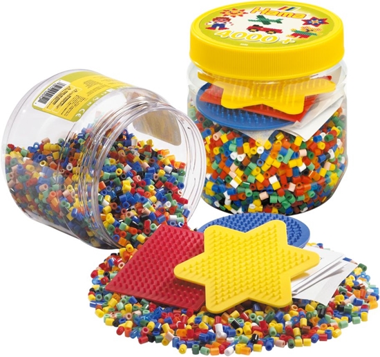 Picture of Hama Koraliki i pegboards w Tubie Yellow