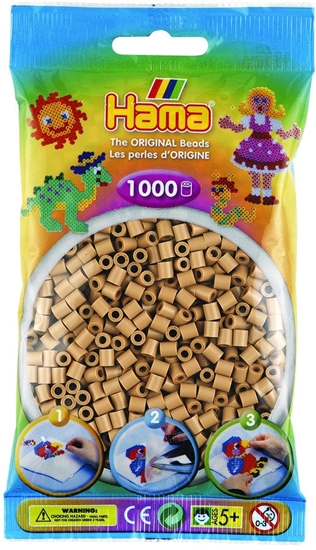 Изображение HAMA MIDI 1000 KORALIKÓW W TOREBCE(KREMOWY)