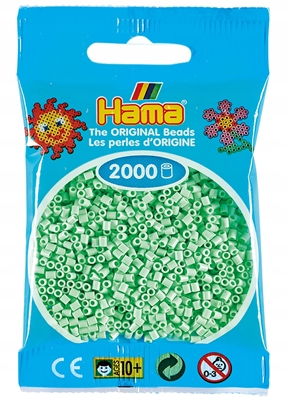 Picture of Hama mini beads 2000 pcs. pastel mint