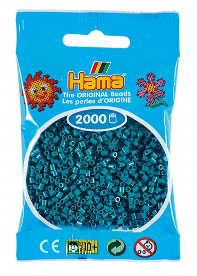 Изображение Hama mini beads 2000 pcs. petrol