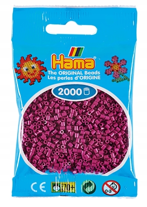 Picture of Hama mini beads 2000 pcs. plum