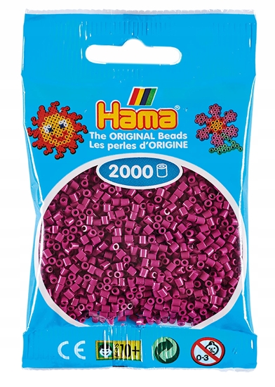 Изображение Hama mini beads 2000 pcs. plum