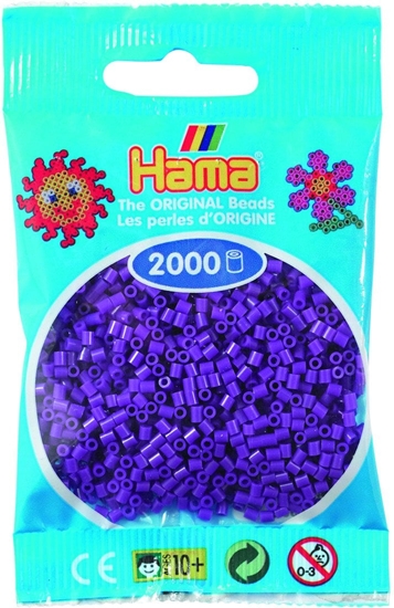 Изображение Hama mini beads 2000 pcs. purple