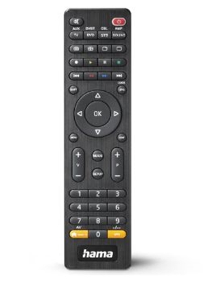 Изображение Hama Universal Remote Control 8in1 Black