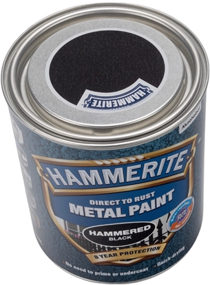 Attēls no Hammerite Hammerlak - Sort - 750 ml.