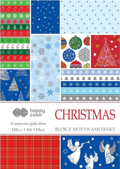 Picture of Happy Color Blok A4/10 z motywami wita 2 150g HAPPY COLOR