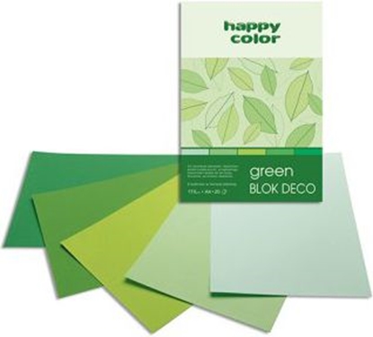 Изображение Happy Color Blok techniczny A4 20k zielony