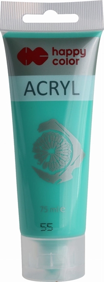 Изображение Happy Color Farba akrylowa 75 ml szmaragdowy
