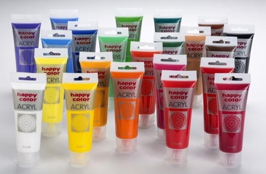 Изображение Happy Color Farba akrylowa 75ml ciemnozielony (7370 0075-52)