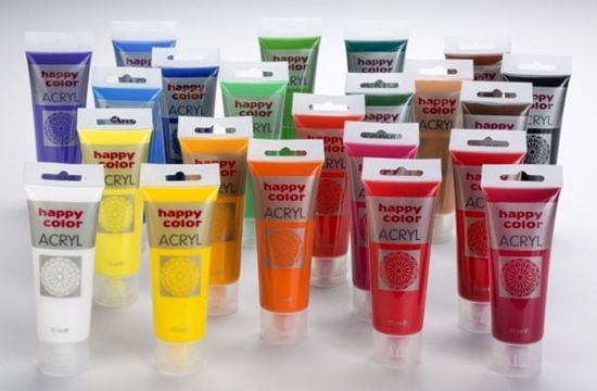 Изображение Happy Color Farba akrylowa 75ml granatowy (7370 0075-33)