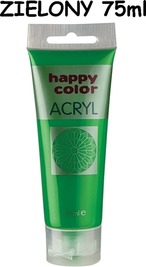 Изображение Happy Color Farba akrylowa 75ml zielony (7370 0075-5)