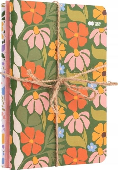 Изображение Happy Color Notes szyty A6/32K Bloom boho (3szt) HAPPY COLOR
