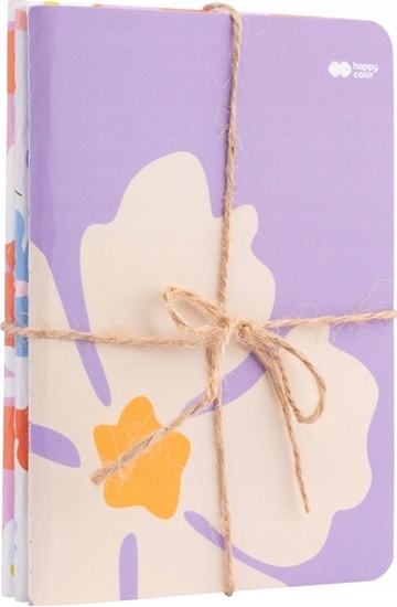Изображение Happy Color Notes szyty A6/32K Bloom pastel (3szt) HAPPY COLOR